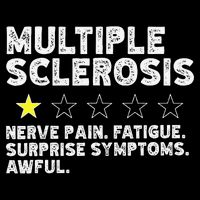 MS Do Not Recommend Funny Multiple Sclerosis Humor Awareness 16 in Basic Backpack