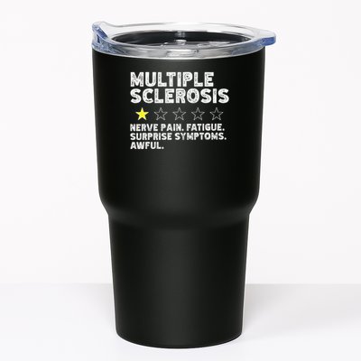 MS Do Not Recommend Funny Multiple Sclerosis Humor Awareness Tumbler