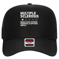 MS Do Not Recommend Funny Multiple Sclerosis Humor Awareness Hat
