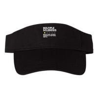 MS Do Not Recommend Funny Multiple Sclerosis Humor Awareness Visor