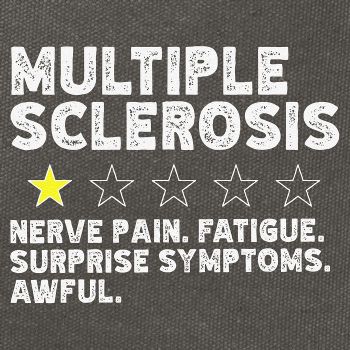 MS Do Not Recommend Funny Multiple Sclerosis Humor Awareness Cotton Canvas Backpack