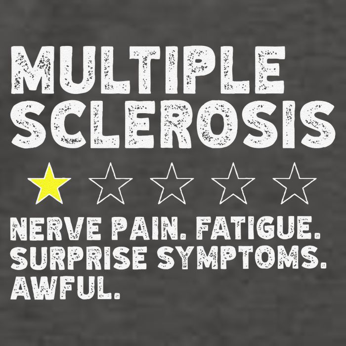 MS Do Not Recommend Funny Multiple Sclerosis Humor Awareness Vector Backpack