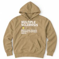 MS Do Not Recommend Funny Multiple Sclerosis Humor Awareness Hoodie