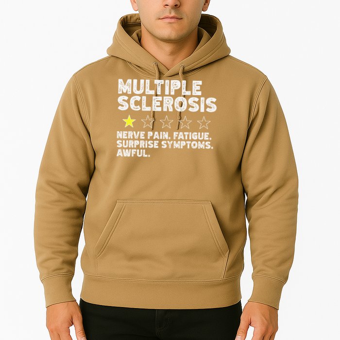 MS Do Not Recommend Funny Multiple Sclerosis Humor Awareness Hoodie