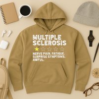 MS Do Not Recommend Funny Multiple Sclerosis Humor Awareness Hoodie