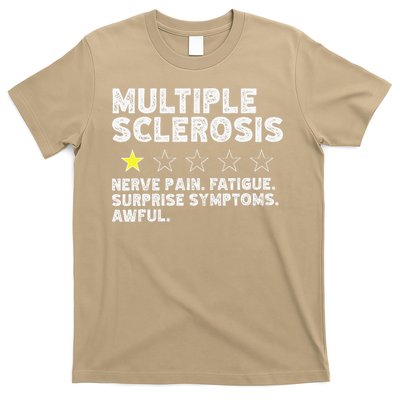 MS Do Not Recommend Funny Multiple Sclerosis Humor Awareness T-Shirt