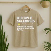 MS Do Not Recommend Funny Multiple Sclerosis Humor Awareness T-Shirt