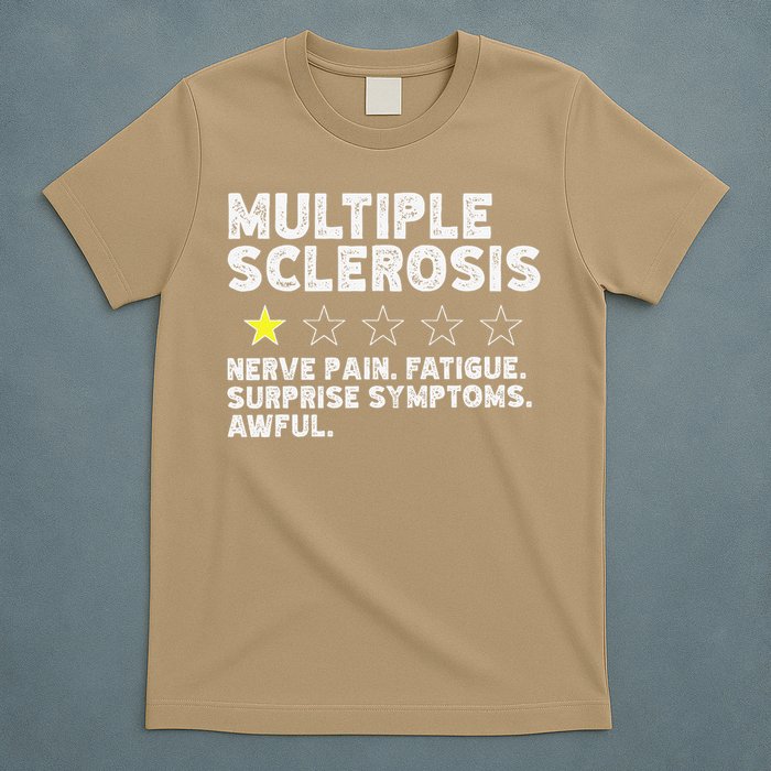 MS Do Not Recommend Funny Multiple Sclerosis Humor Awareness T-Shirt