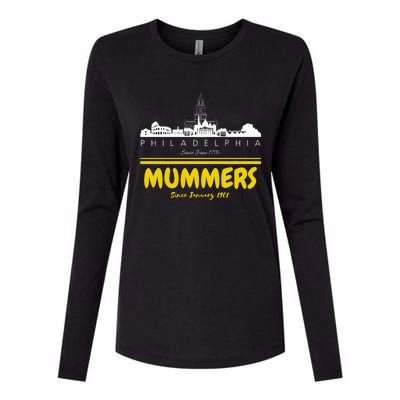 Mummers Day New Years Gift Funny Funny Gift Womens Cotton Relaxed Long Sleeve T-Shirt