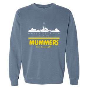 Mummers Day New Years Gift Funny Funny Gift Garment-Dyed Sweatshirt