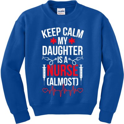 My Daughter Nursing Student Mom Future Nurse Mom Gift Kids Sweatshirt