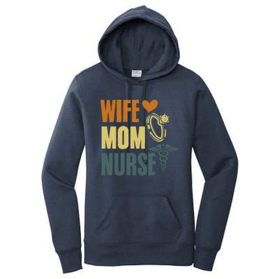 MotherS Day Nurses Day Nurse Week Ideas Lpn Rn Nurse Mom Gift Women's Pullover Hoodie