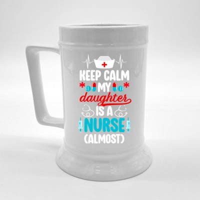 My Daughter Nursing Student Mom Future Nurse Mom Meaningful Gift Beer Stein