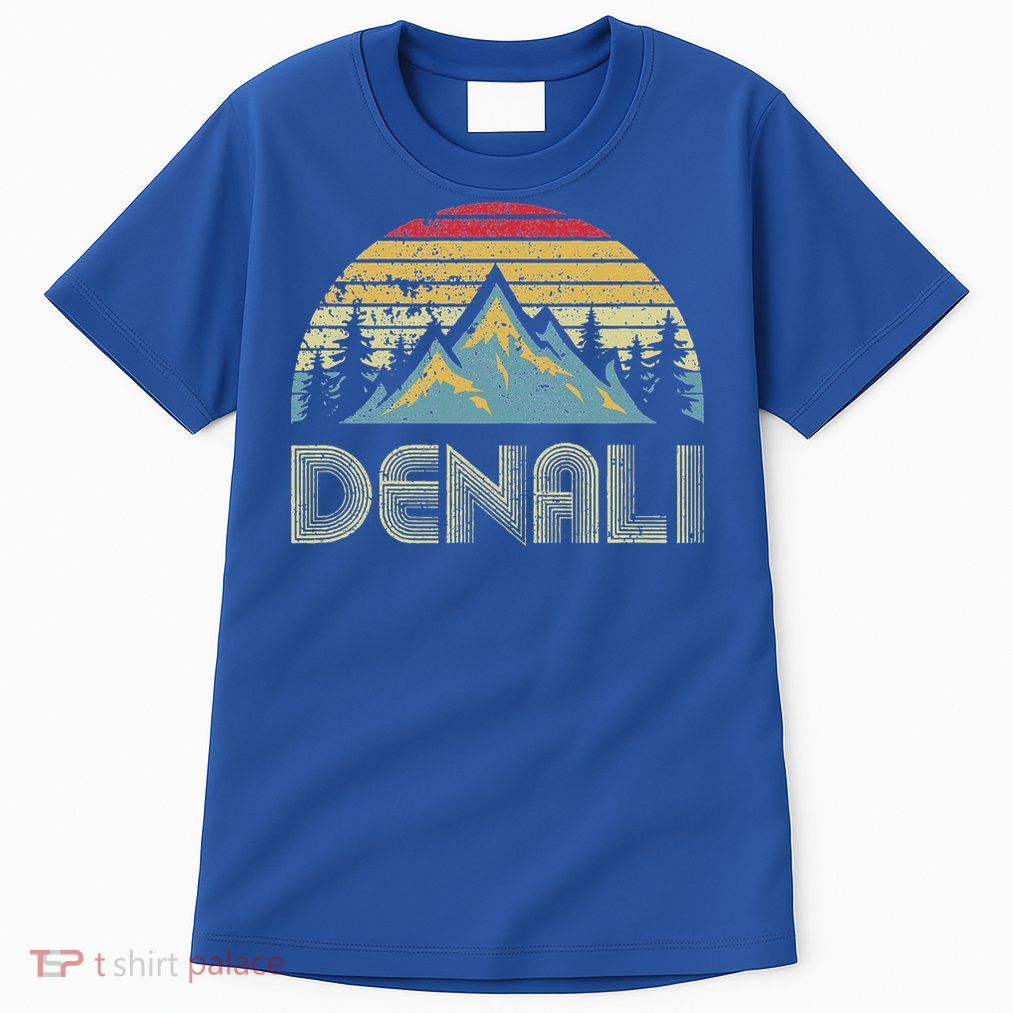 Mt. Denali National Park Alaska Mountain Tall T-Shirt