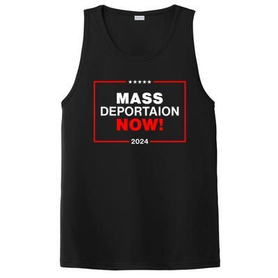 Mass Deportation Now 2024 PosiCharge Competitor Tank