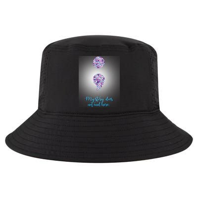 Mystery Does Not End Here Alzheimer's Awareness Cool Comfort Performance Bucket Hat