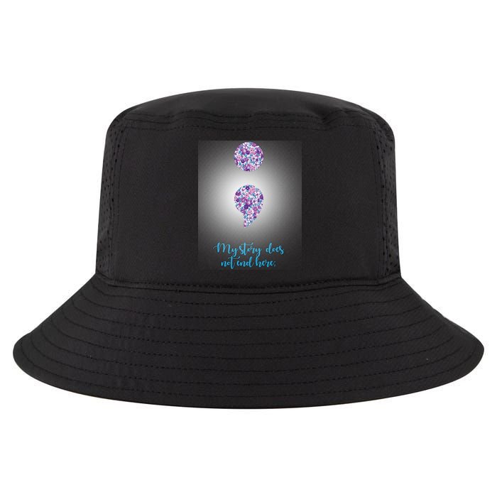 Mystery Does Not End Here Alzheimer's Awareness Cool Comfort Performance Bucket Hat