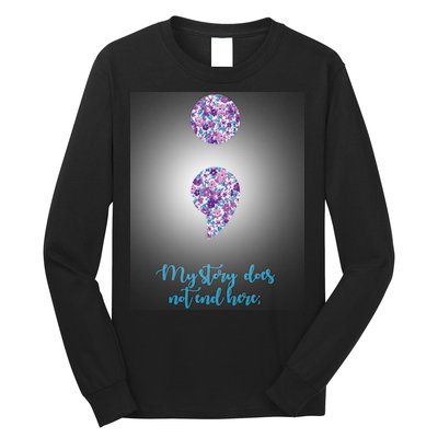 Mystery Does Not End Here Alzheimer's Awareness Long Sleeve Shirt