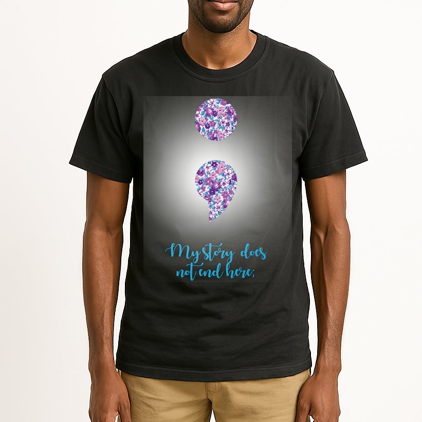 Mystery Does Not End Here Alzheimer's Awareness Tall T-Shirt
