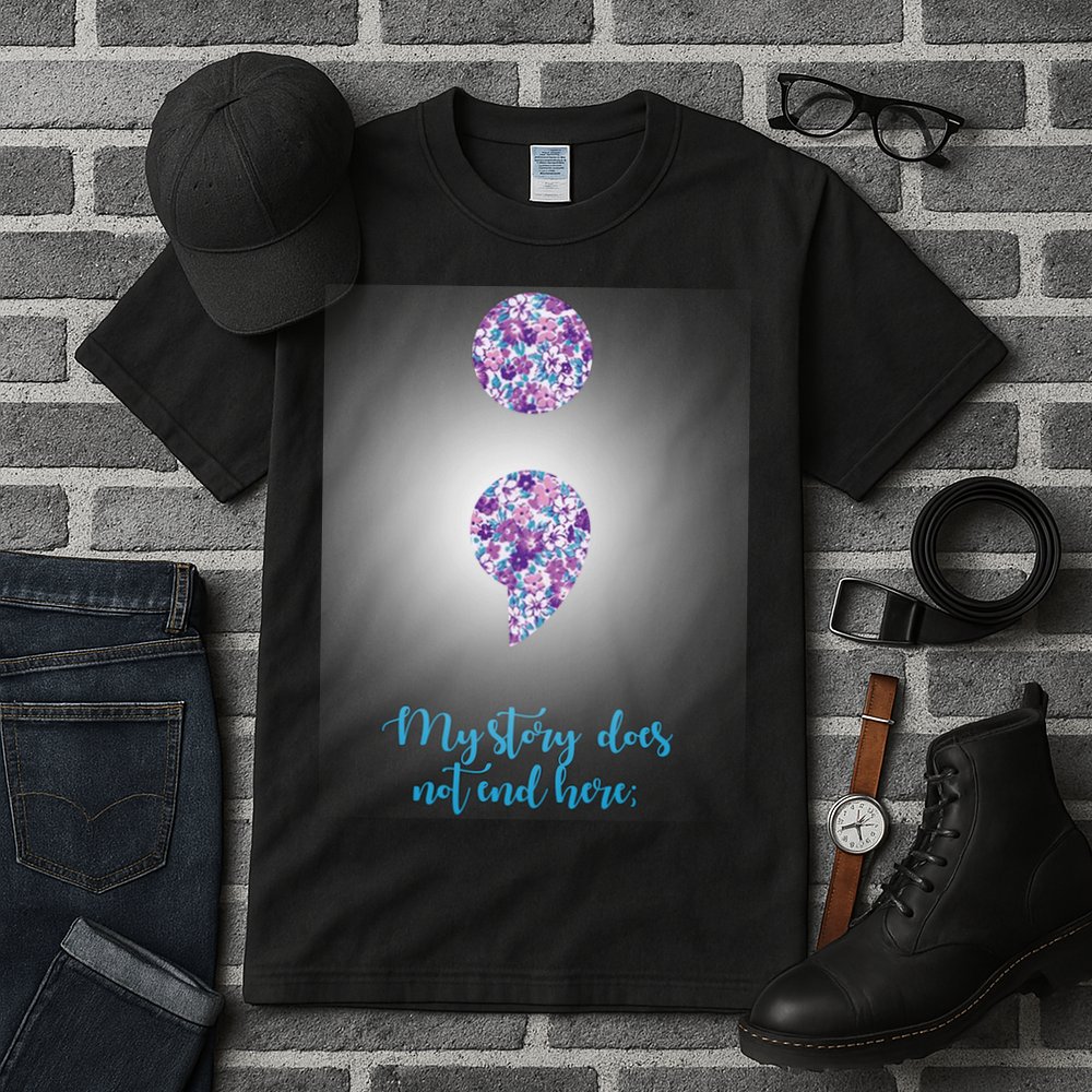 Mystery Does Not End Here Alzheimer's Awareness Tall T-Shirt