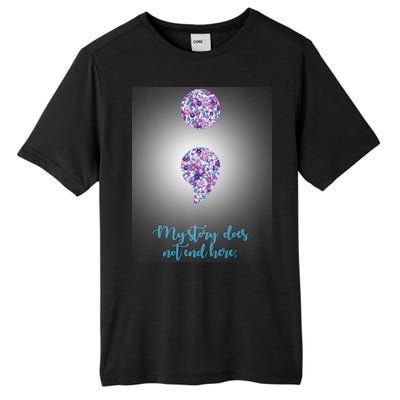 Mystery Does Not End Here Alzheimer's Awareness Tall Fusion ChromaSoft Performance T-Shirt