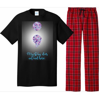 Mystery Does Not End Here Alzheimer's Awareness Pajama Set