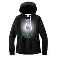 Mystery Does Not End Here Alzheimer's Awareness Women's Fleece Hoodie