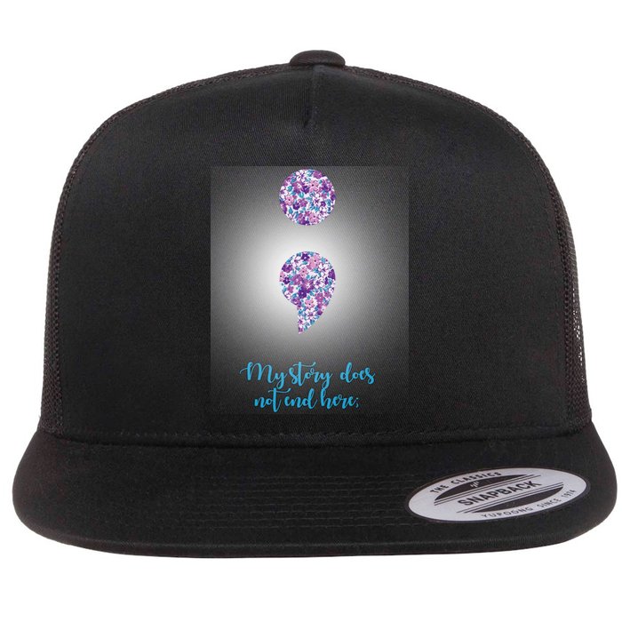 Mystery Does Not End Here Alzheimer's Awareness Flatbill Hat