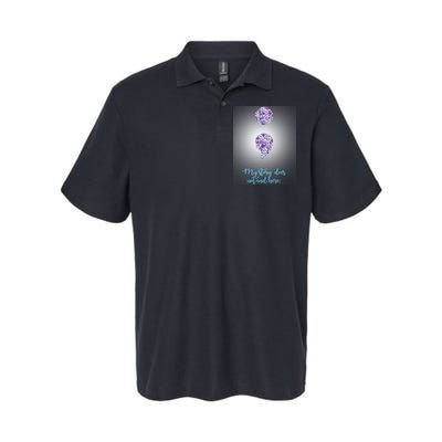 Mystery Does Not End Here Alzheimer's Awareness Softstyle Adult Sport Polo