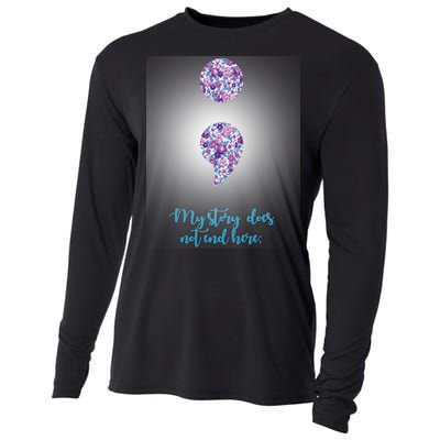 Mystery Does Not End Here Alzheimer's Awareness Cooling Performance Long Sleeve Crew