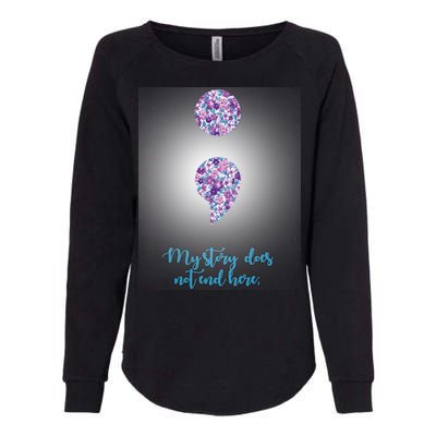 Mystery Does Not End Here Alzheimer's Awareness Womens California Wash Sweatshirt