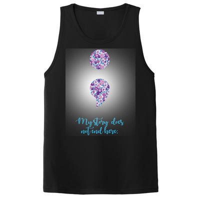 Mystery Does Not End Here Alzheimer's Awareness PosiCharge Competitor Tank