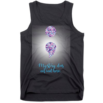 Mystery Does Not End Here Alzheimer's Awareness Tank Top