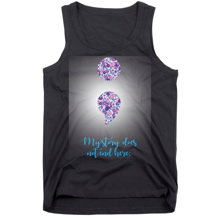 Mystery Does Not End Here Alzheimer's Awareness Tank Top