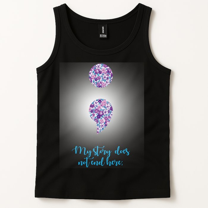 Mystery Does Not End Here Alzheimer's Awareness Tank Top