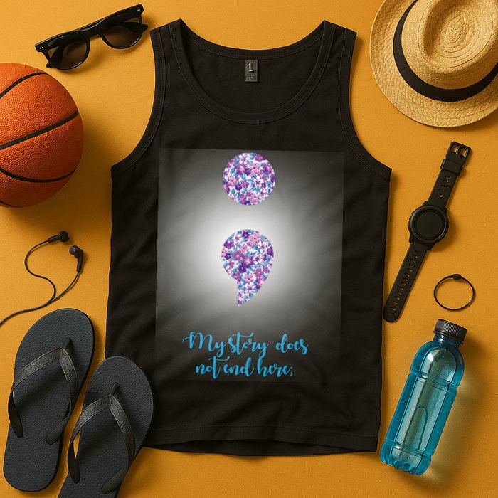 Mystery Does Not End Here Alzheimer's Awareness Tank Top