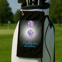 Mystery Does Not End Here Alzheimer's Awareness Golf Towel