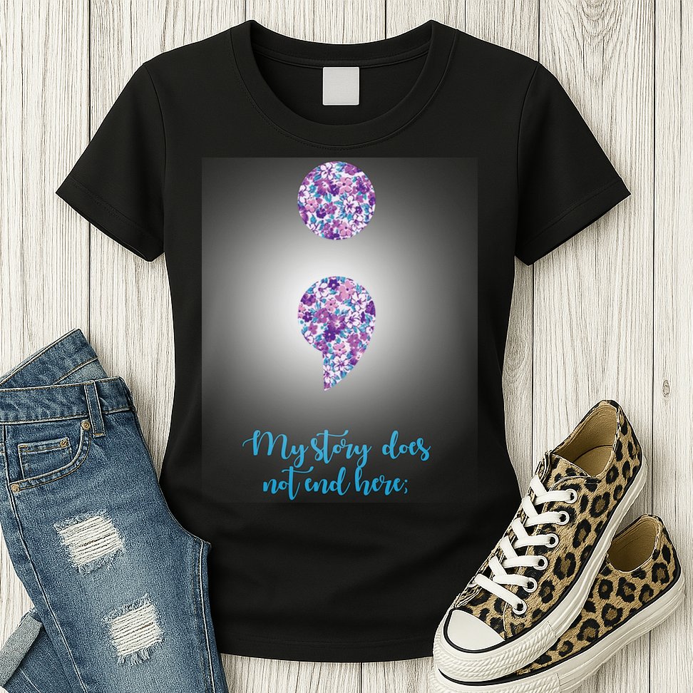 Mystery Does Not End Here Alzheimer's Awareness Womens T-Shirt