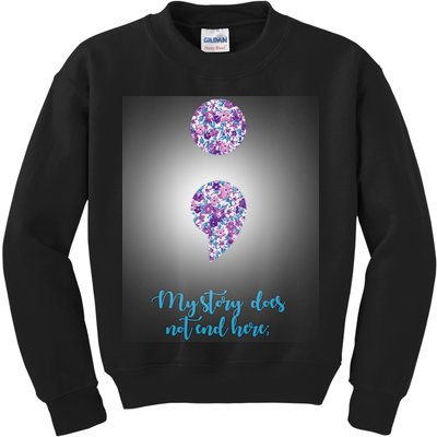 Mystery Does Not End Here Alzheimer's Awareness Kids Sweatshirt