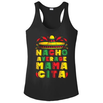 Mexican Dress Nacho Average Mamacita Cinco De Mayo Pregnancy Great Gift Ladies PosiCharge Competitor Racerback Tank