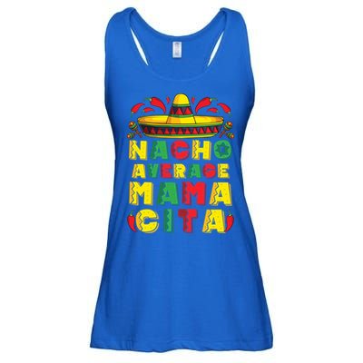 Mexican Dress Nacho Average Mamacita Cinco De Mayo Pregnancy Great Gift Ladies Essential Flowy Tank