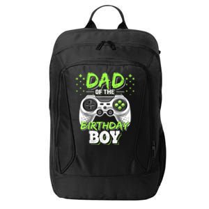 Men Dad Of The Birthday Boy Matching Video Gamer Birthday Party City Backpack