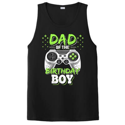 Men Dad Of The Birthday Boy Matching Video Gamer Birthday Party PosiCharge Competitor Tank