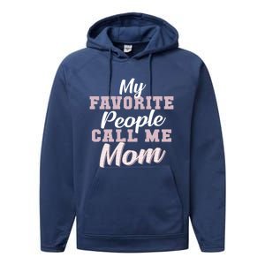 MotherS Day Or Birthday Gift For Mom From Son Daughter Cute Gift Performance Fleece Hoodie