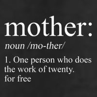 Mother Definition One Person Who Does The Work Of Twenty For Free Trucker Hat