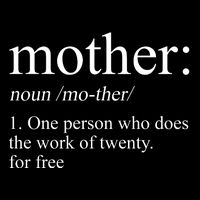 Mother Definition One Person Who Does The Work Of Twenty For Free Wool Snapback Cap