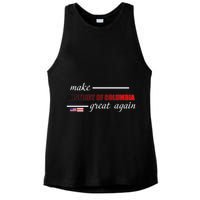Make District Of Columbia Great Again Ladies PosiCharge Tri-Blend Wicking Tank
