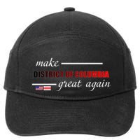 Make District Of Columbia Great Again 7-Panel Snapback Hat