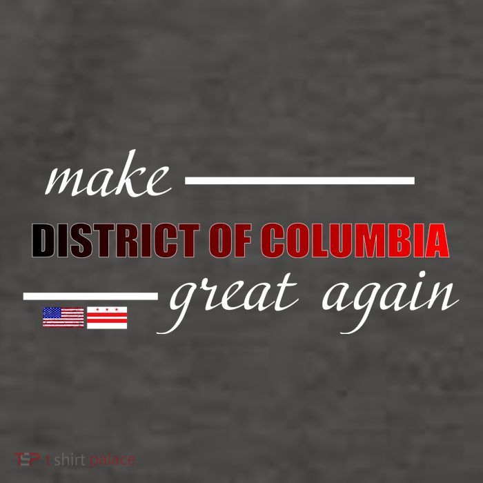 Make District Of Columbia Great Again Vector Backpack