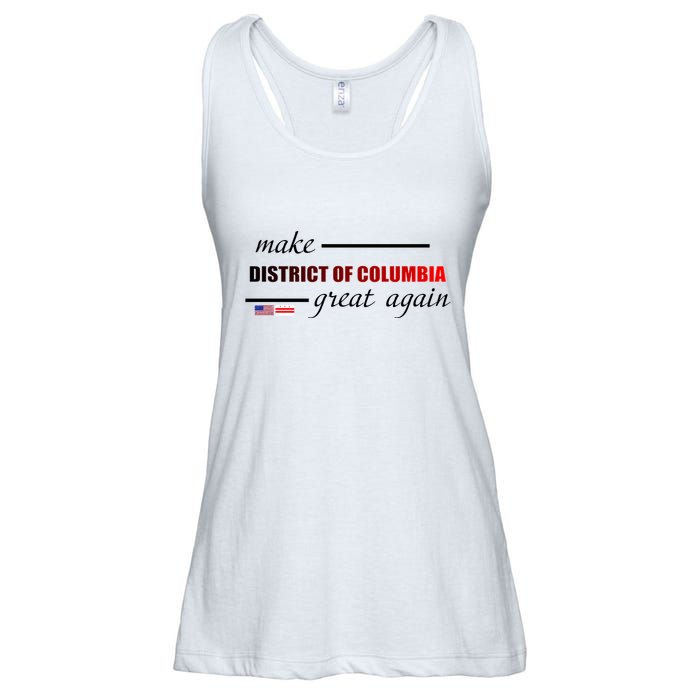 Make District Of Columbia Great Again Ladies Essential Flowy Tank